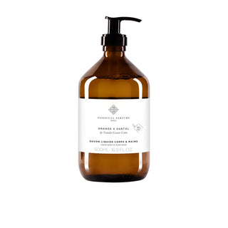 Orange X Santal Sapone Liquido Corpo e Mani - Essential Parfums