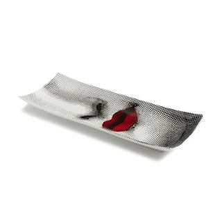 Vassoio rettangolare Red Lips Tema e Variazioni N.397 - Fornasetti