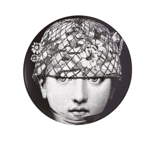 Piatto Tema e Variazioni N.384 B/N - Fornasetti