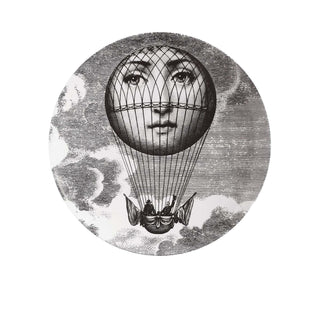 Piatto Tema e Variazioni n.93 B/N - Fornasetti