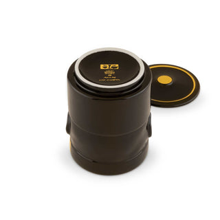 Candle Holder Il Seguace Charcoal/Gold - Ginori