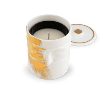 Porta Candela Il Seguace White/Gold - Ginori