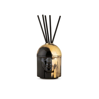 Porta Diffusore L'Amazzone Charcoal/Gold - Ginori