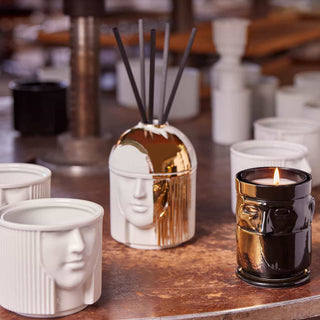 Porta Diffusore L'Amazzone White/Gold - Ginori