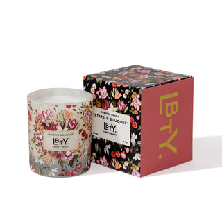 Stately Bouquet Scented Candle - Liberty