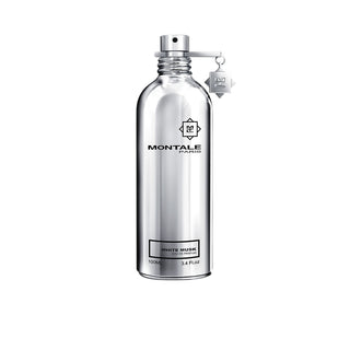 Montale White Musk Eau de Parfum – flacone argento con note di violetta, ylang ylang e muschio bianco
