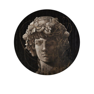 Antinoo Dionisio Piatto in ceramica - Margherita Lipinska