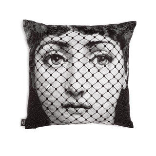 Cuscino Burlesque bianco/nero - Fornasetti - Campomarzio70