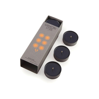 Candele Profumate T-Light Black Stone - Ginori - Campomarzio70