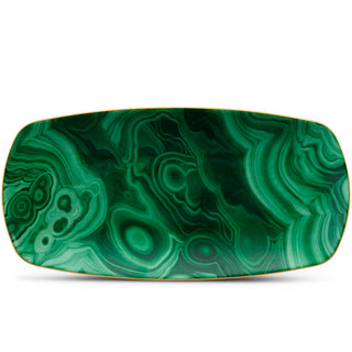 Malachite Rectangular Tray - L'Objet - Campomarzio70