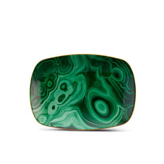 Malachite Rectangular Tray - L'Objet - Campomarzio70