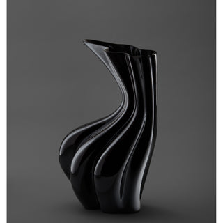 Vaso Sinuo Nero Lucido - Niccolò Poggi Firenze - Campomarzio70