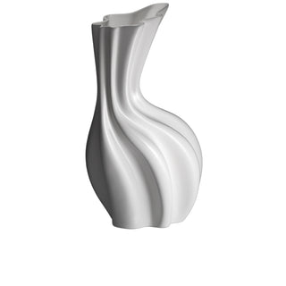 Vaso Sinuo Bianco Lucido - Niccolò Poggi Firenze - Campomarzio70